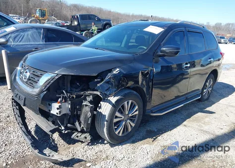 2018 Nissan Pathfinder Sv z USA, uszkodzony, nr VIN 5N1DR2MN3JC615310